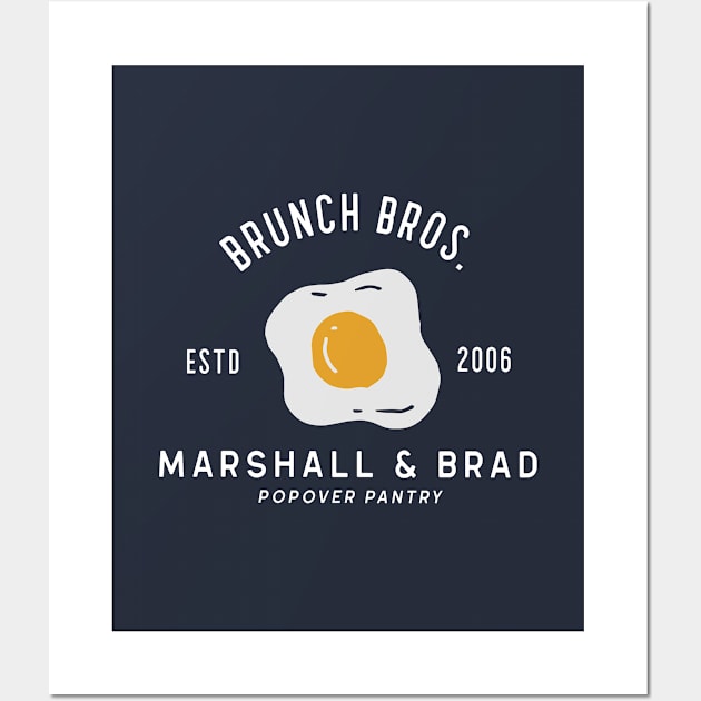 Brunch Bros Wall Art by Narrative Designs